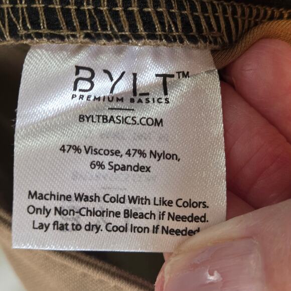 BYLT Everyday Pant 2.0 Premium Basics Men's sz 30, Fits sz 28 ? Tan Tapered - Picture 11 of 11